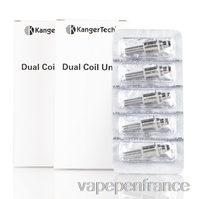 Bobines De Remplacement à Double Unité Kanger Bobines De 1,0 Ohm Stylo Vape